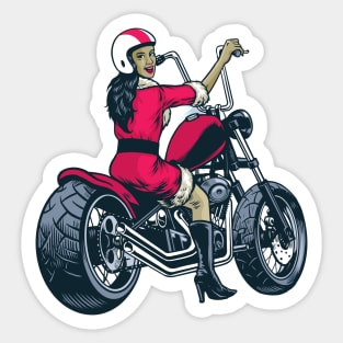 Biker Sticker